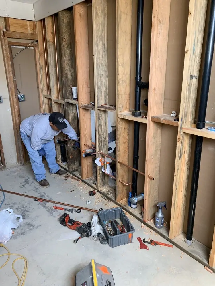 Commercial rough-in plumbing for Gas Line Repair in Bowie Mill Park